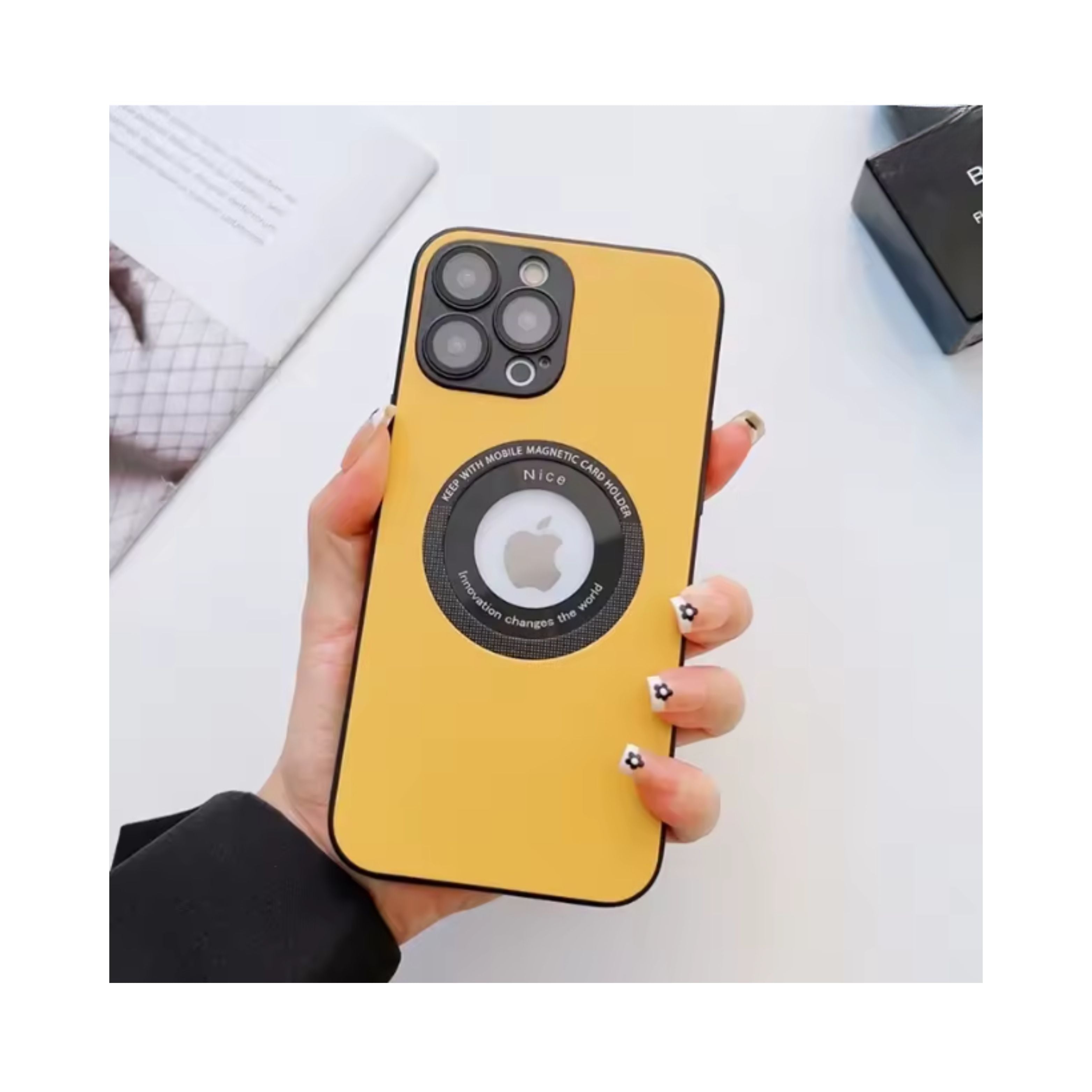 Classic Leather Shield Case