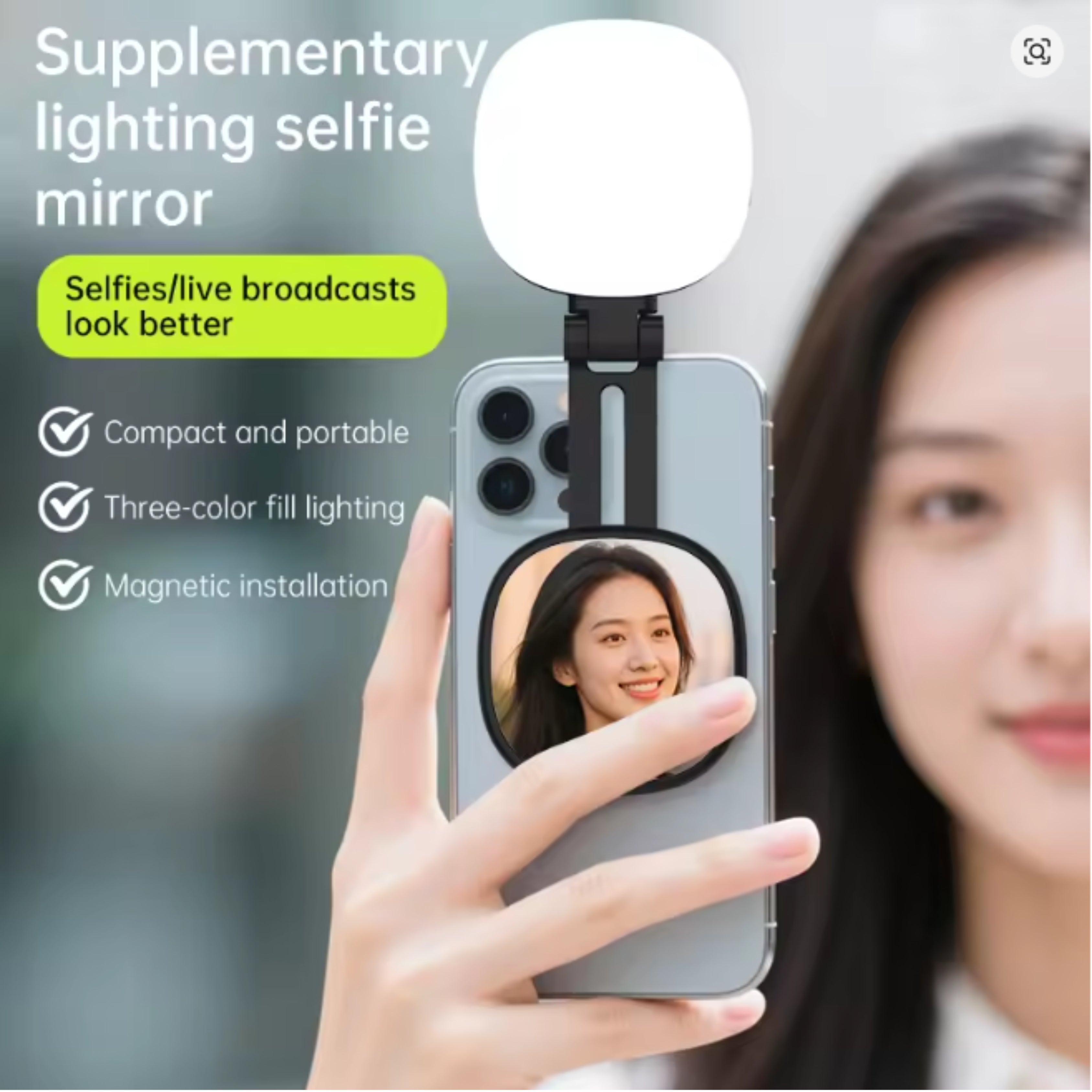 Multipurpose Magnetic Light Phone