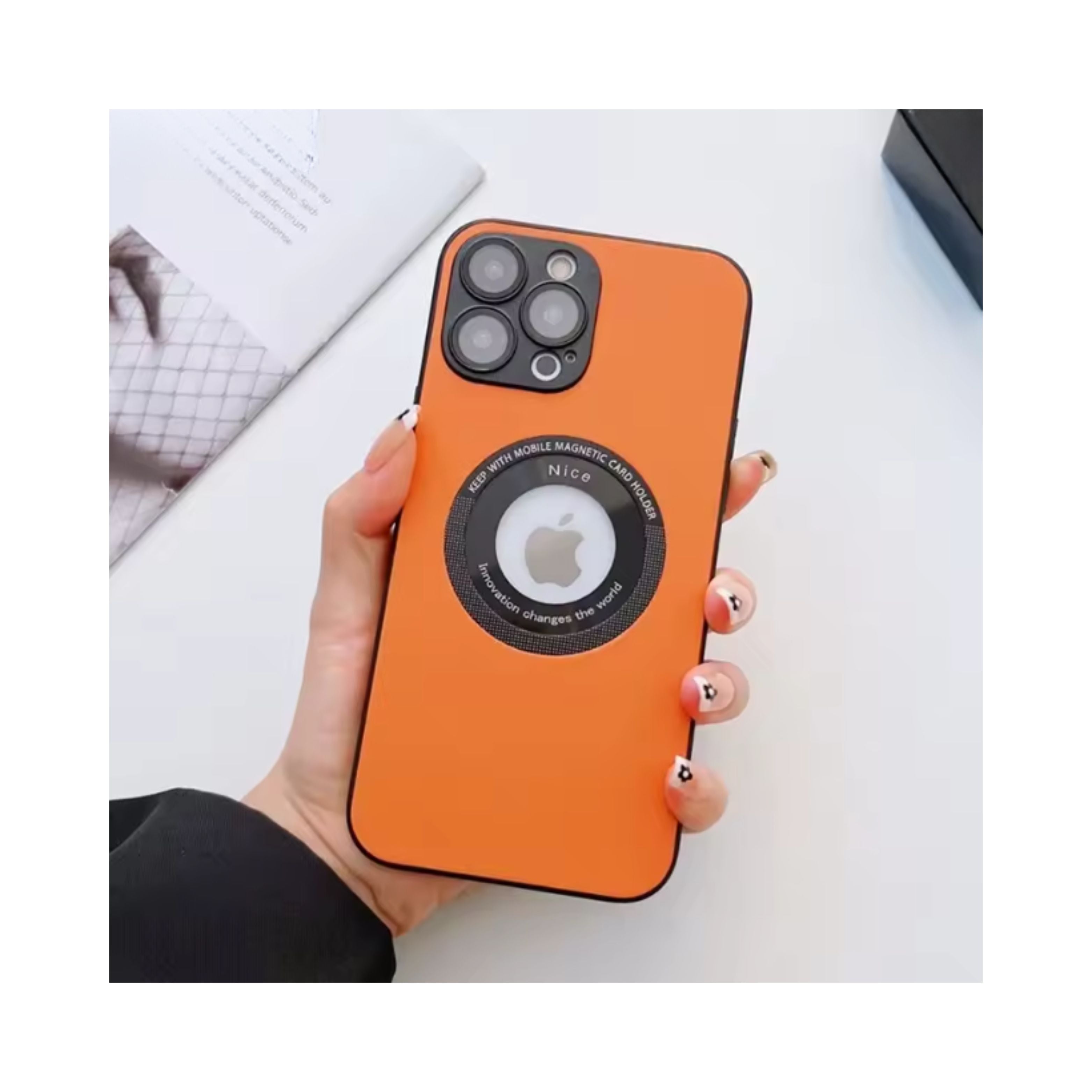 Classic Leather Shield Case