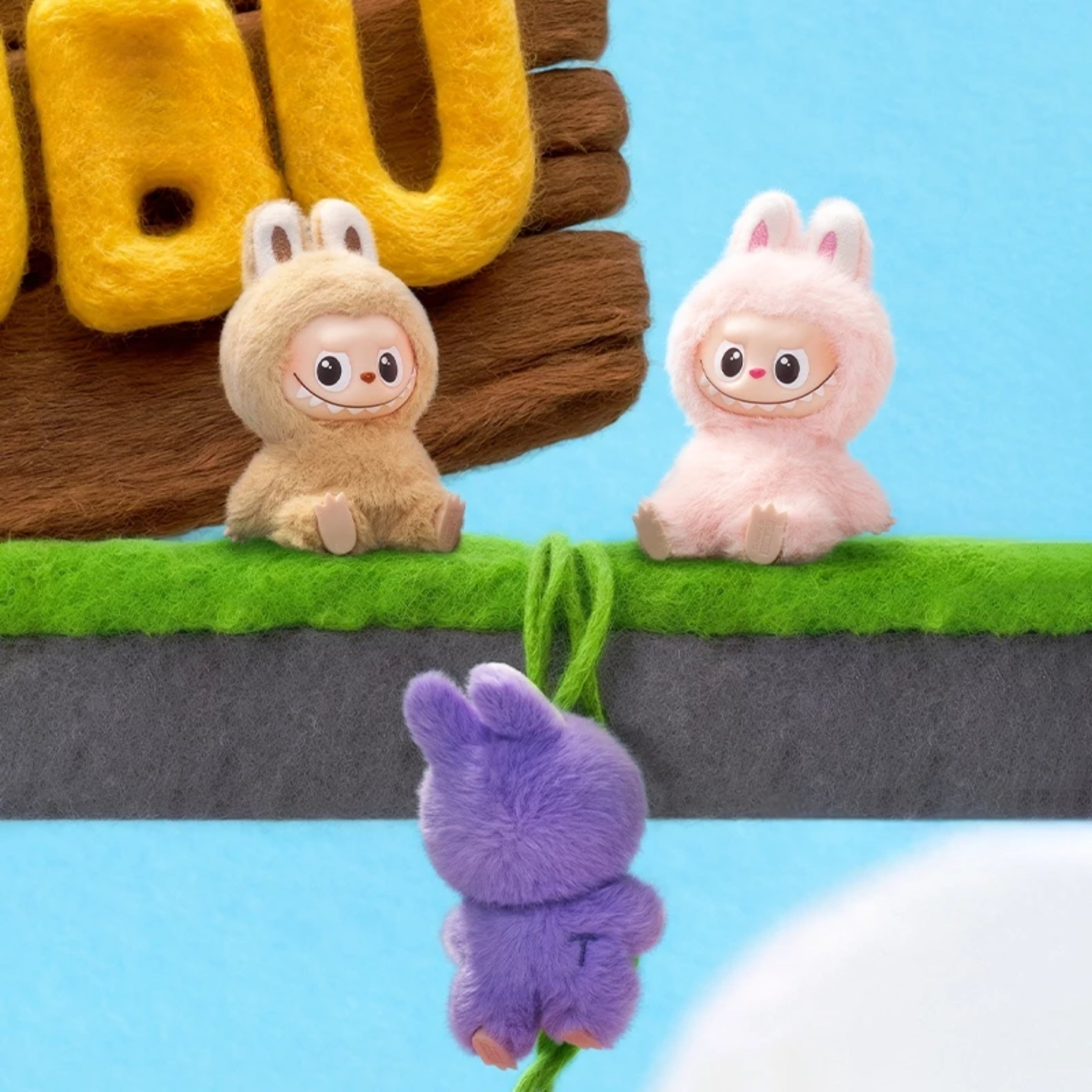 POP MART THE MONSTERS “Pin for Love” Series – Vinyl Plush Pendant Blind Box (N–Z)