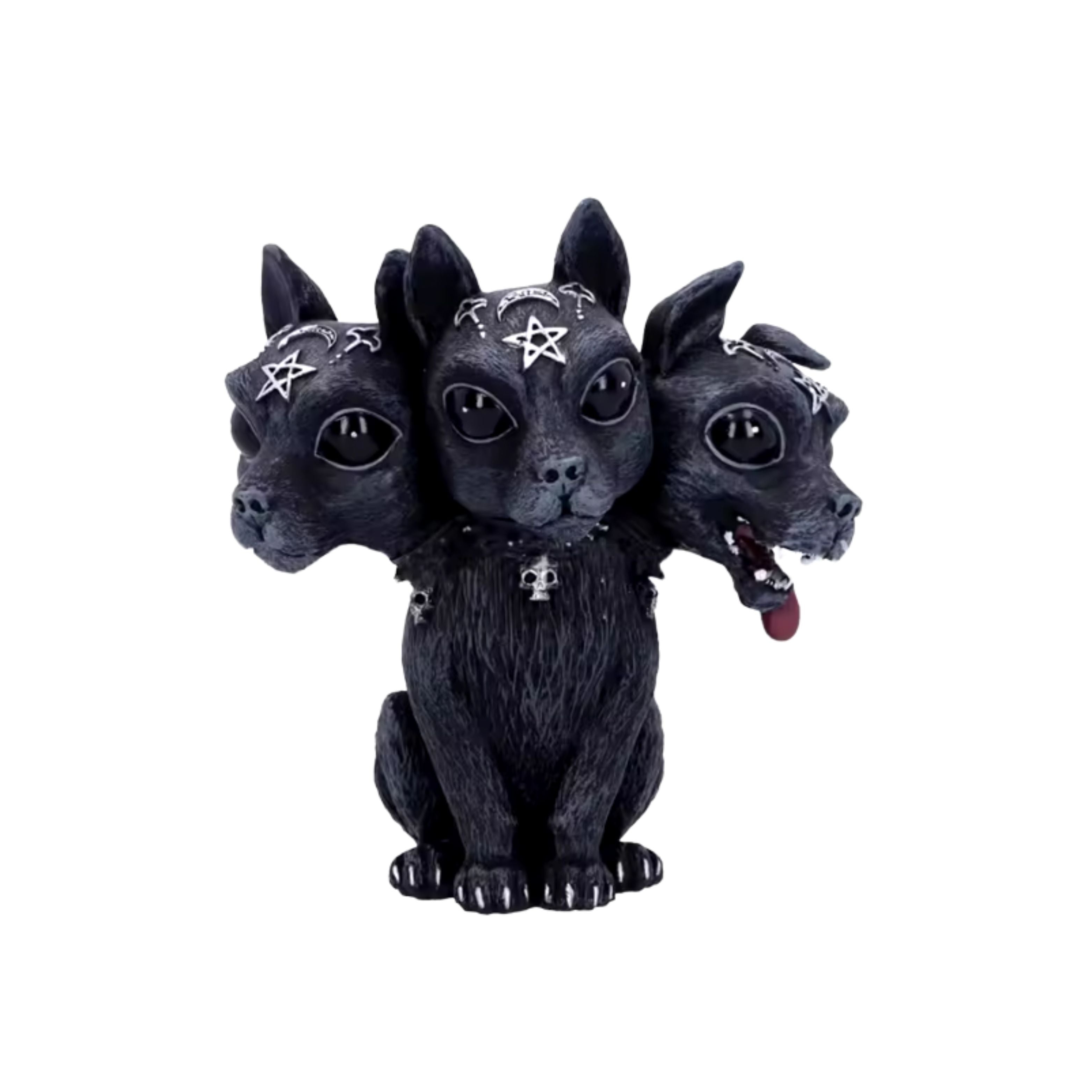 Halloween Magic Black Dragon Griffin Unicorn Statue