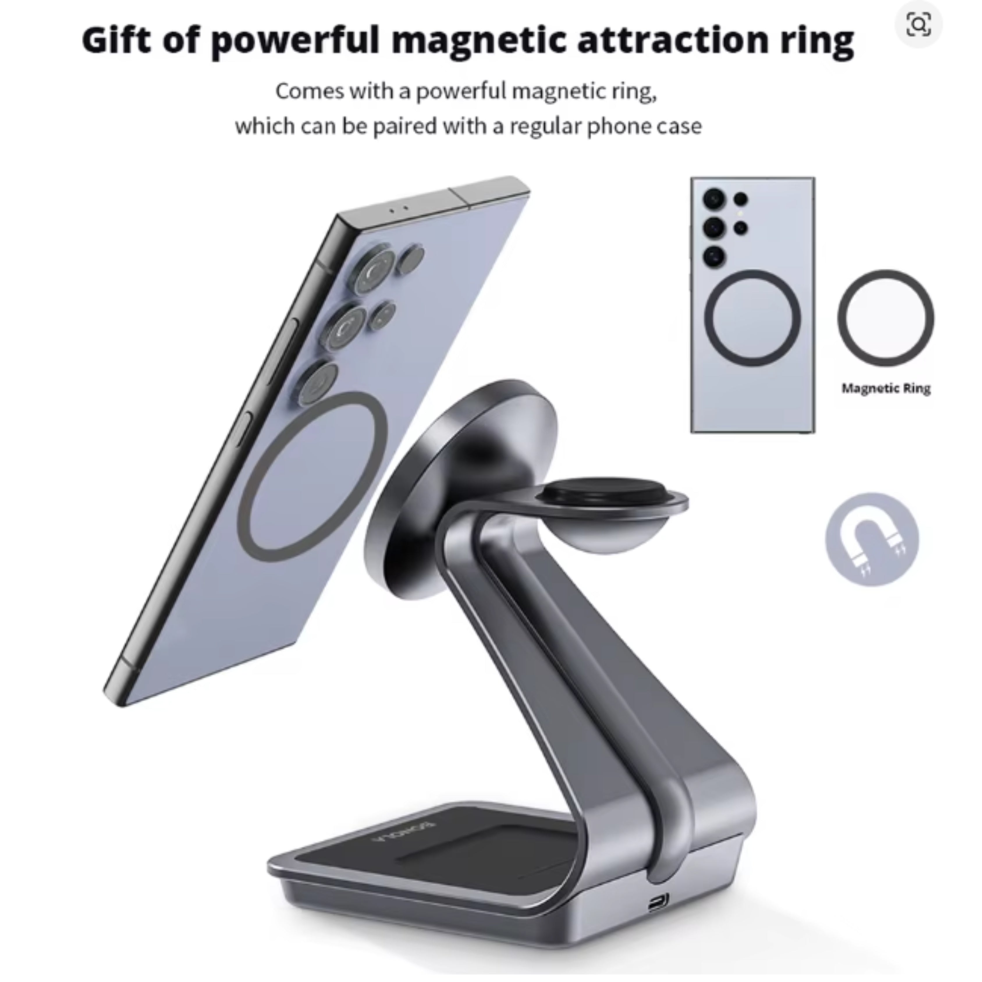 MagniCharge 3-in-1 Wireless Charging Station