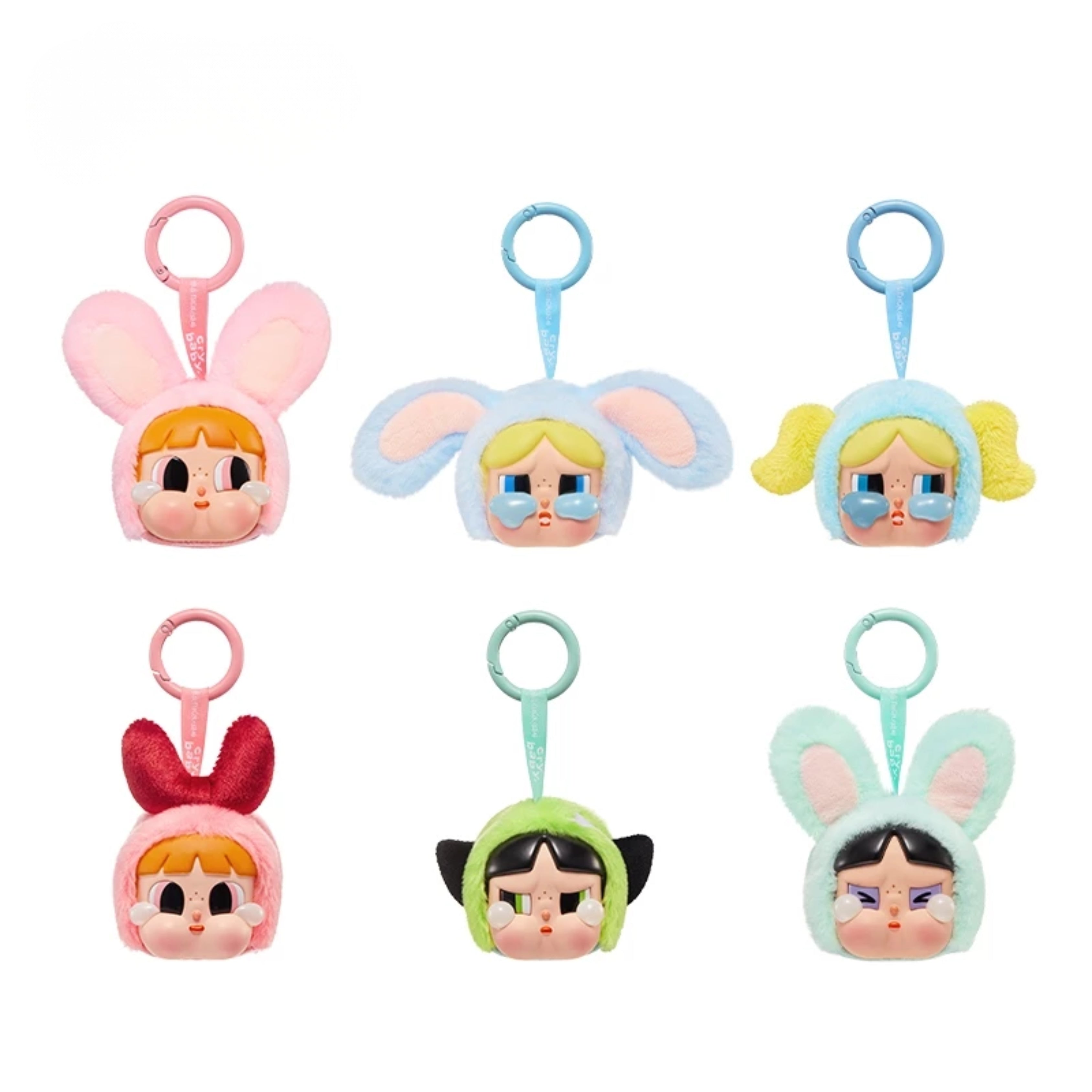 POP MART CRYBABY x Powerpuff Girls Series – Vinyl Face Plush Blind Box