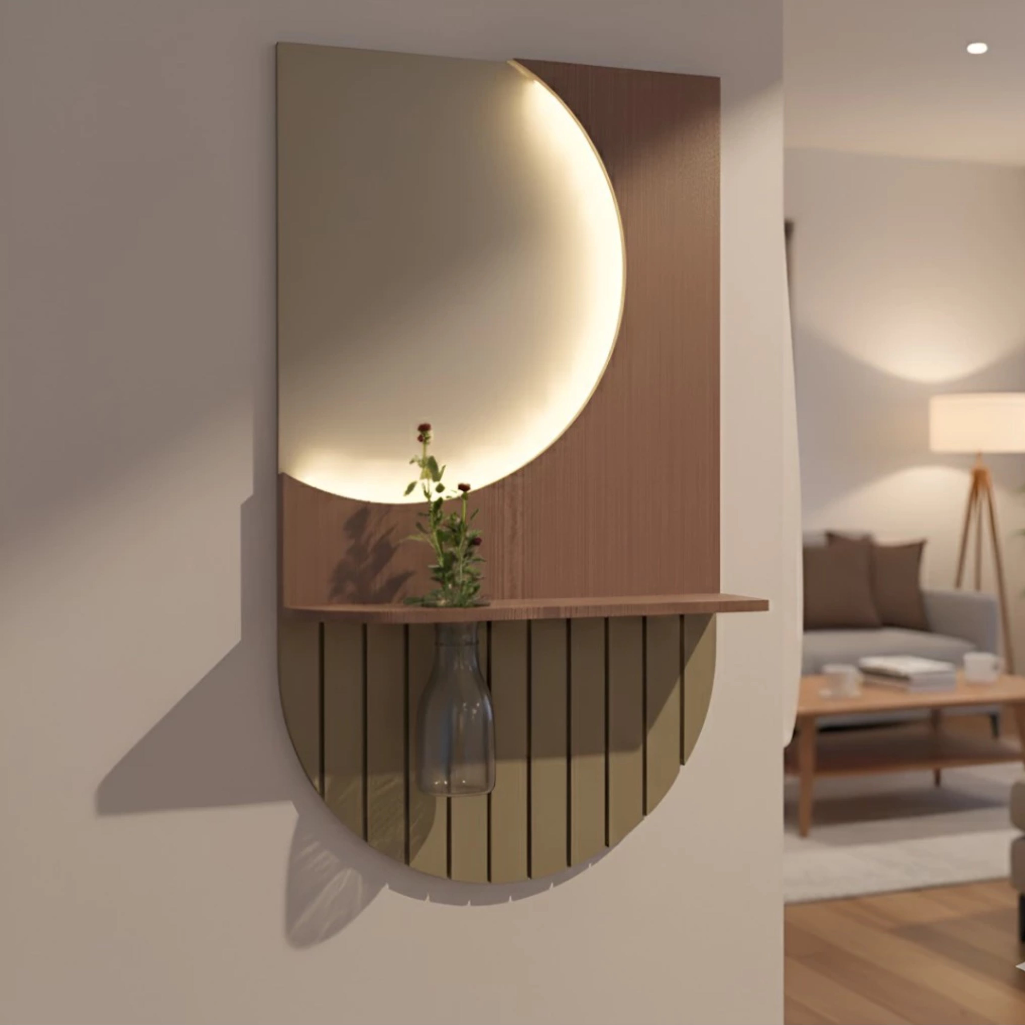 Dezayn LED Flower Frame LF-01 – Wall Light Decoration & Flower Rack Lamp