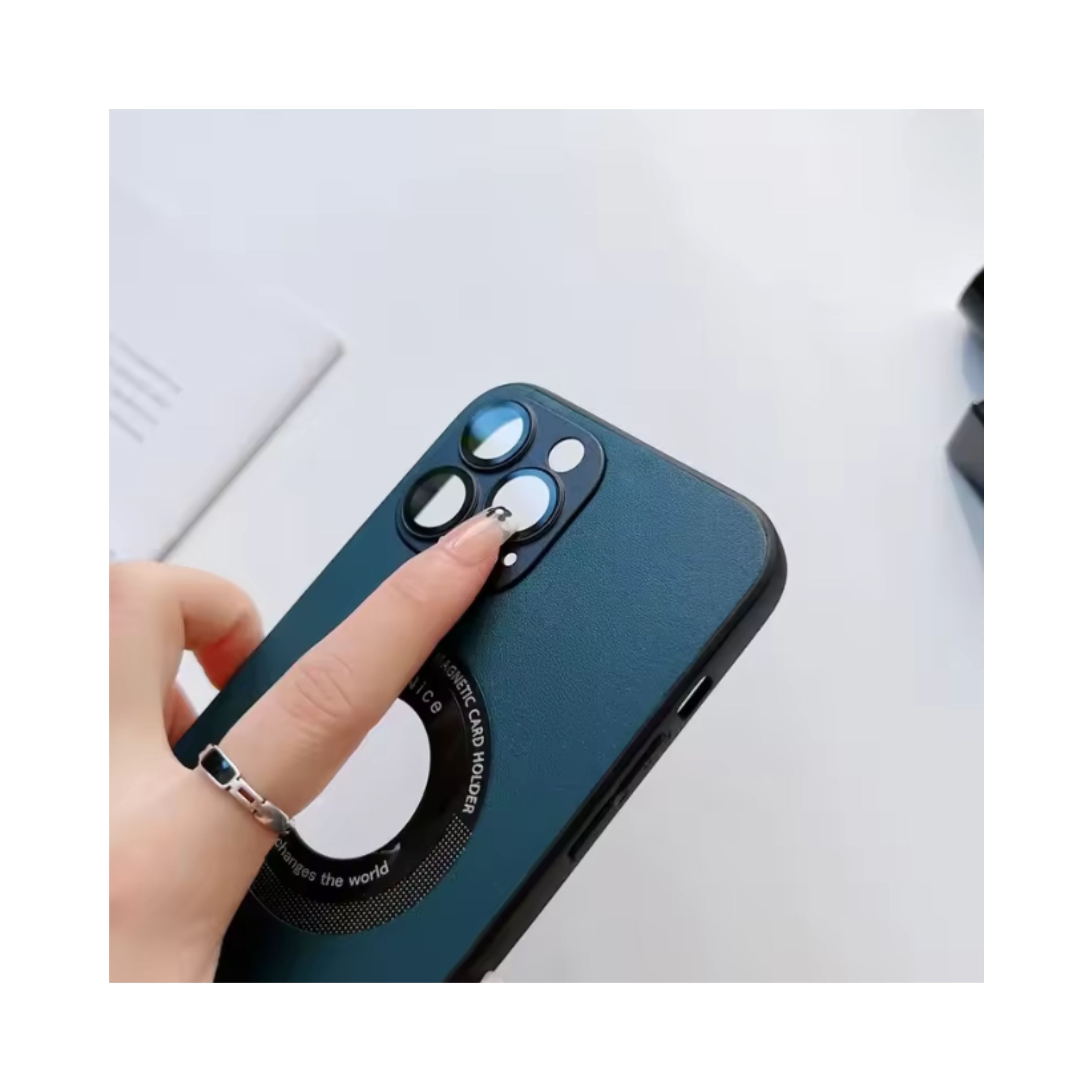 Classic Leather Shield Case