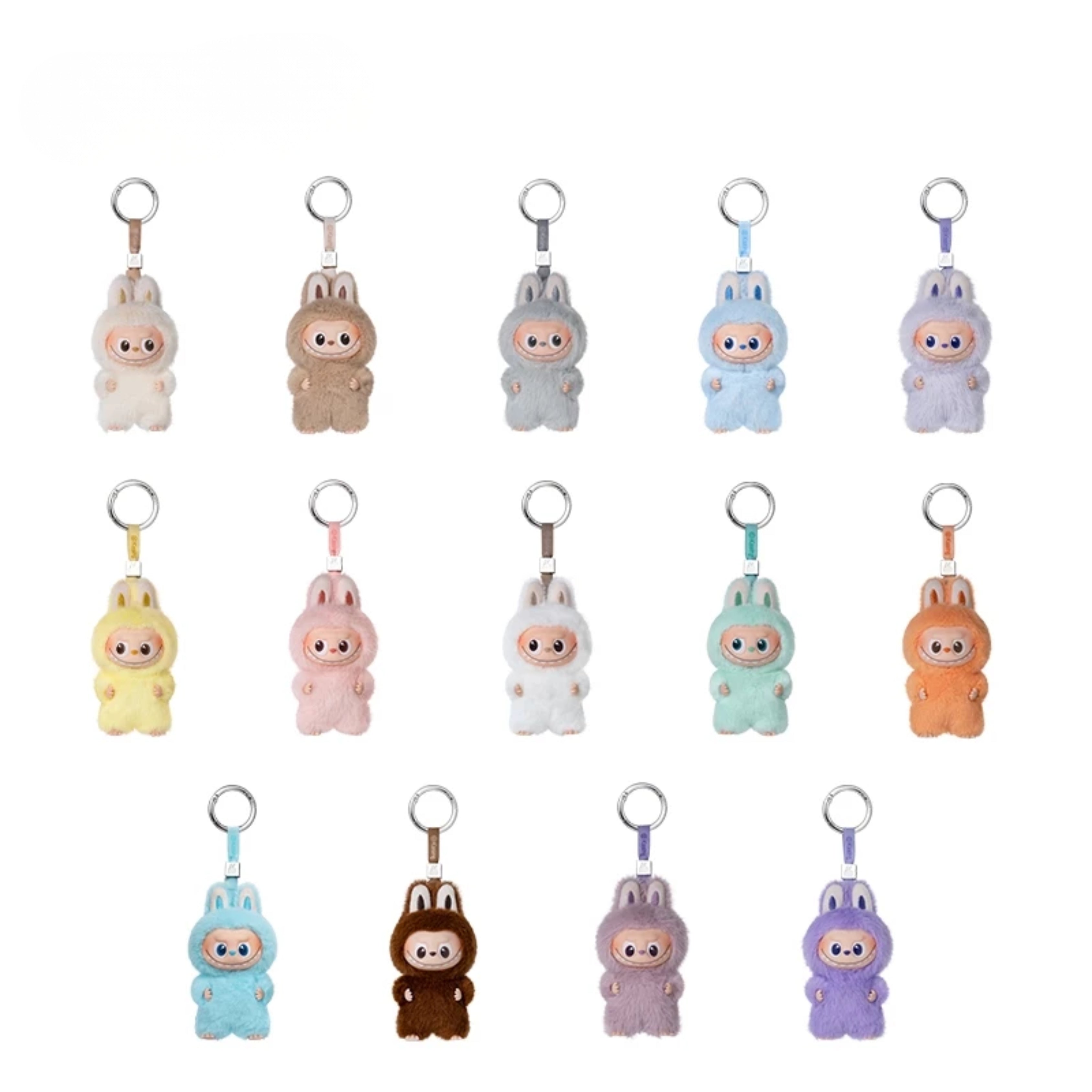 POP MART THE MONSTER “Pin for Love” Series – Vinyl Plush Pendant Blind Box (A–M)