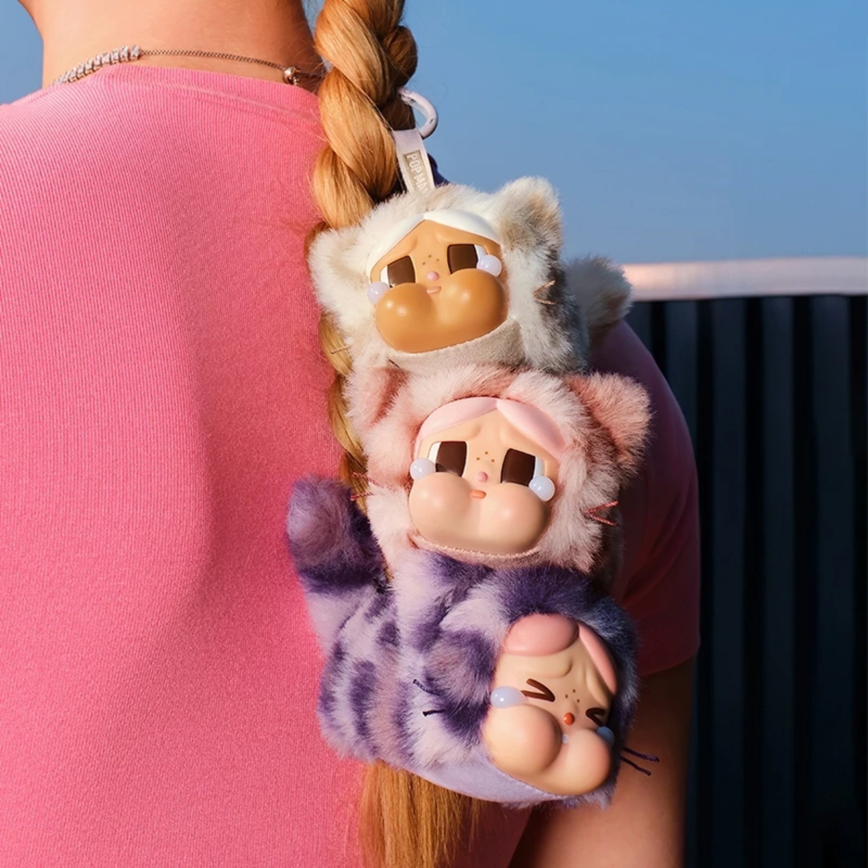 POP MART CRYBABY “Wild but Cutie” Series – Vinyl Plush Pendant Blind Box