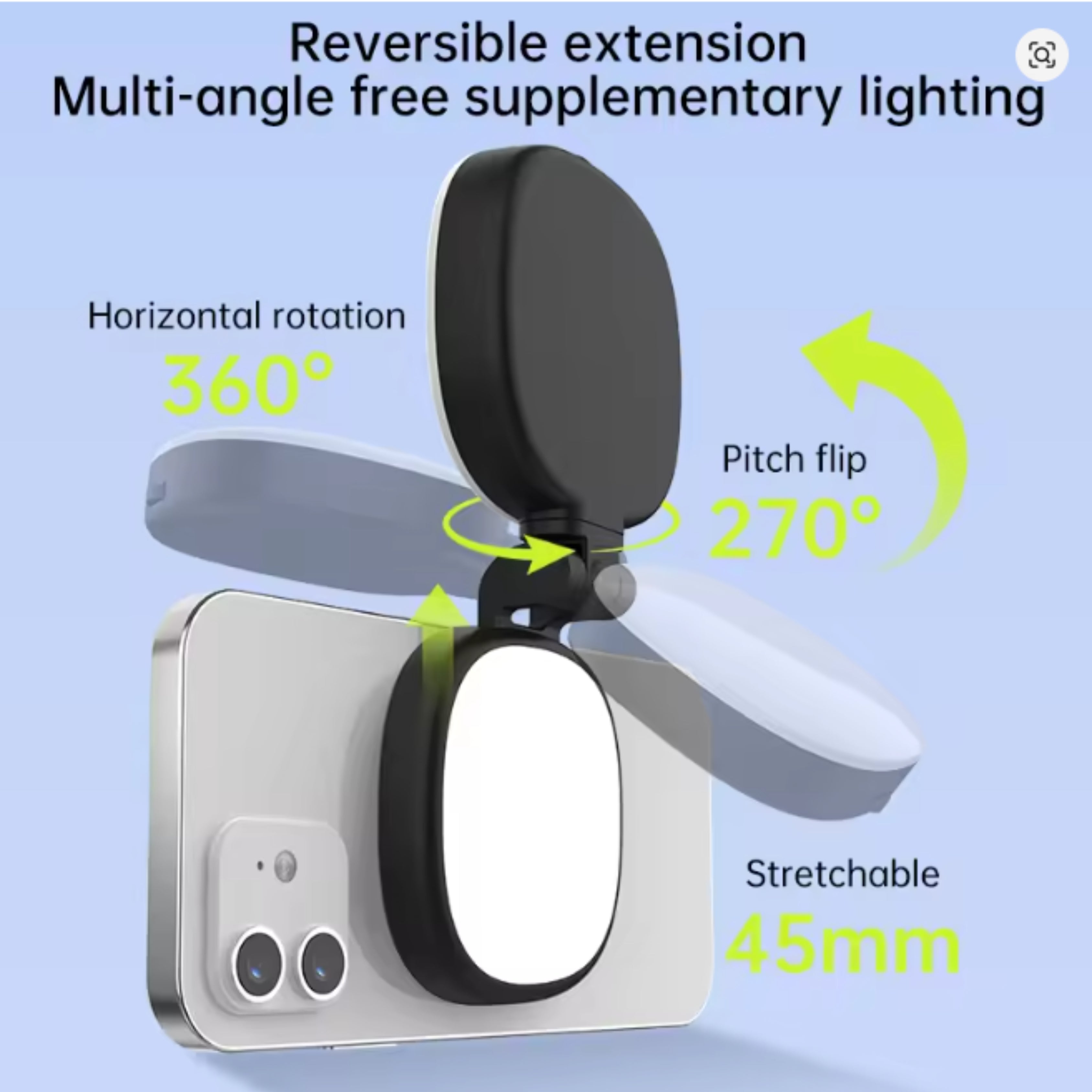 Multipurpose Magnetic Light Phone