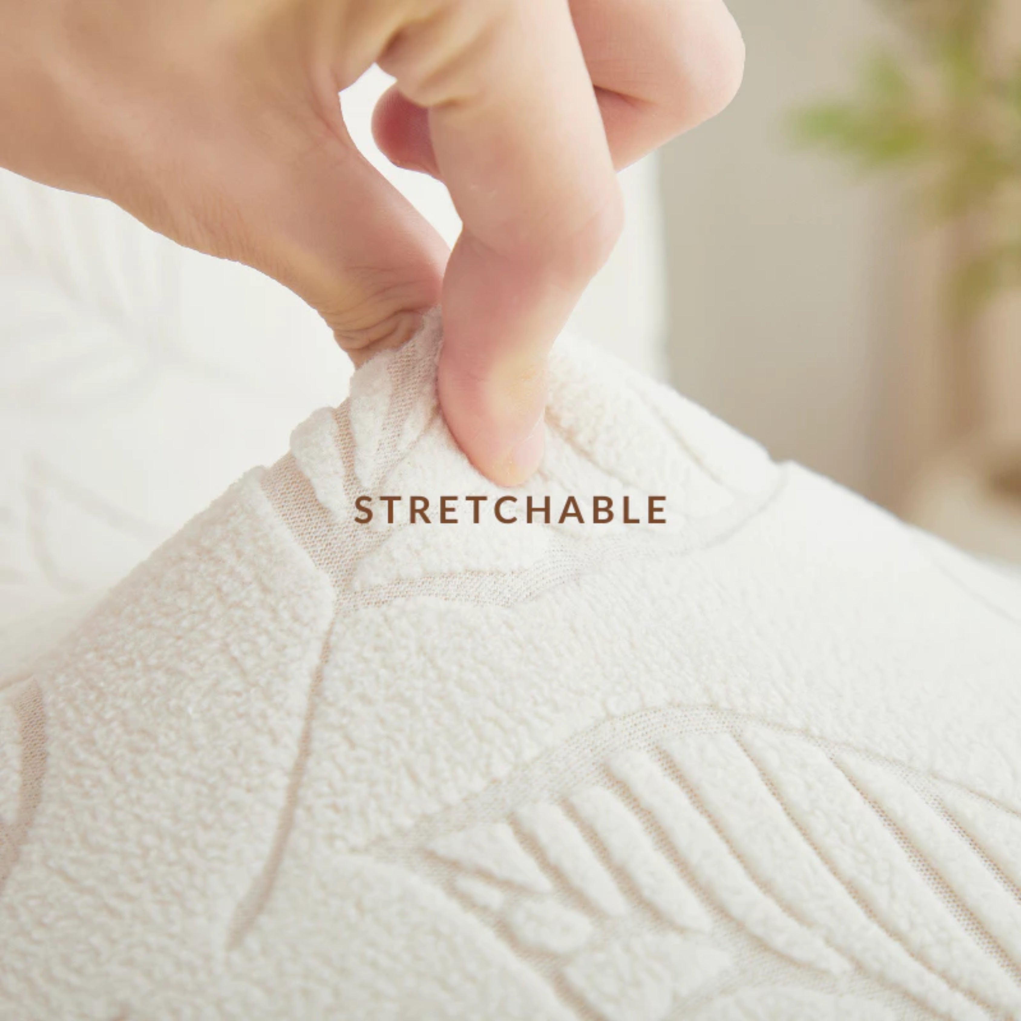 1/2/3/4 Seater Elastic Sofa Cover – Thickened Non-Slip, Anti-Cat Scratch, Washable Couch Protector