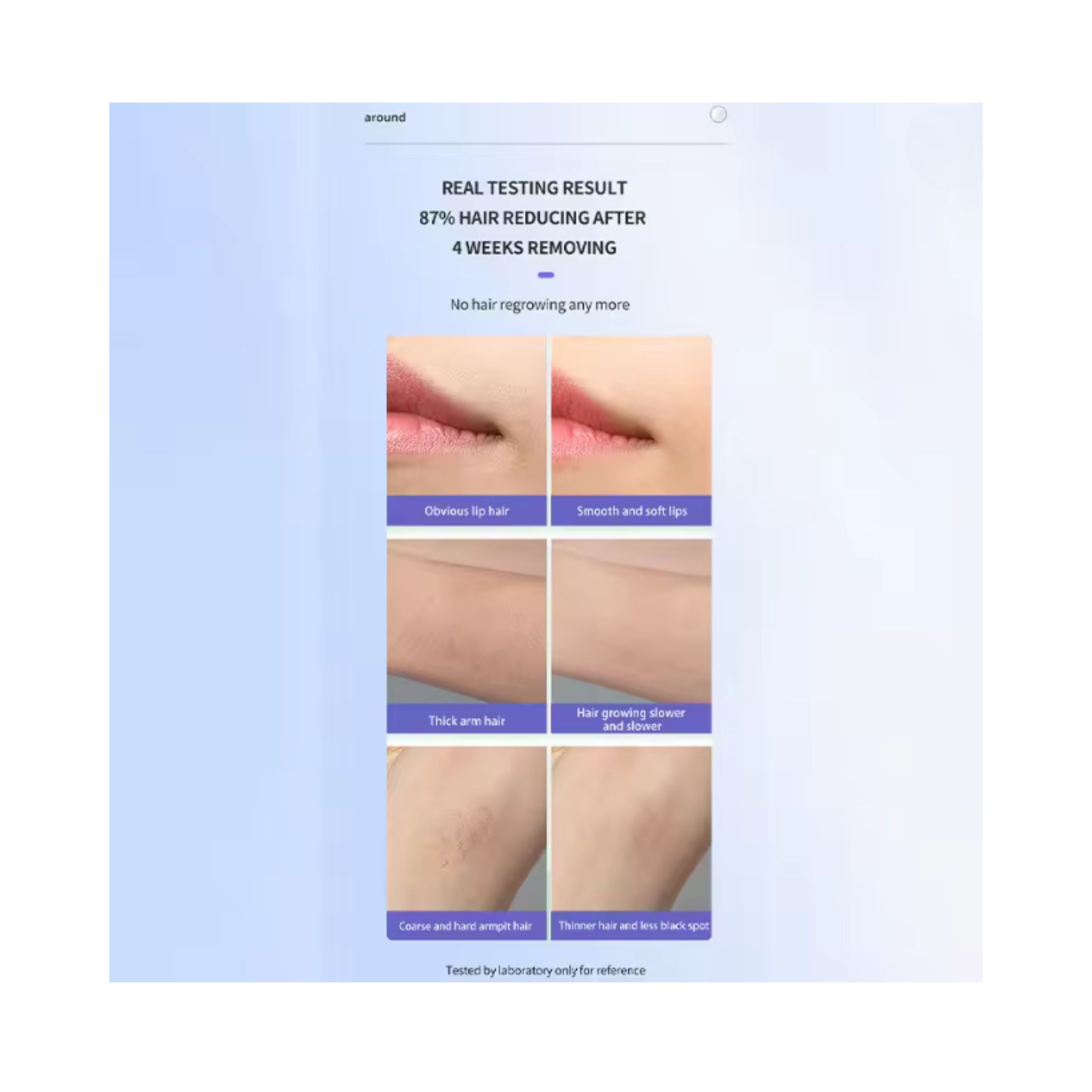 Sapphire IPL Laser Hair Removal Device