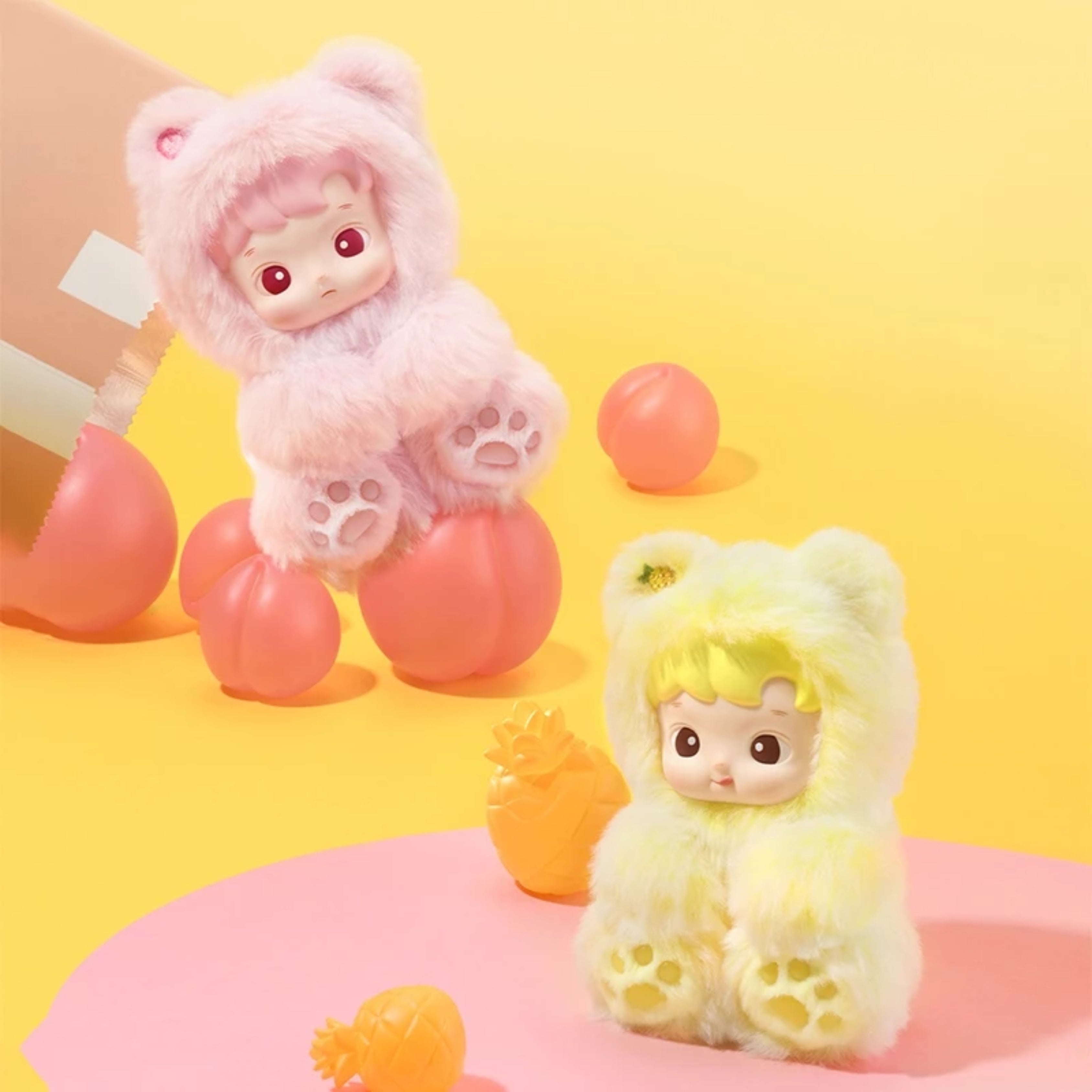 POP MART HACIPUPU “Gummy Bear” Series – Vinyl Plush Pendant Blind Box