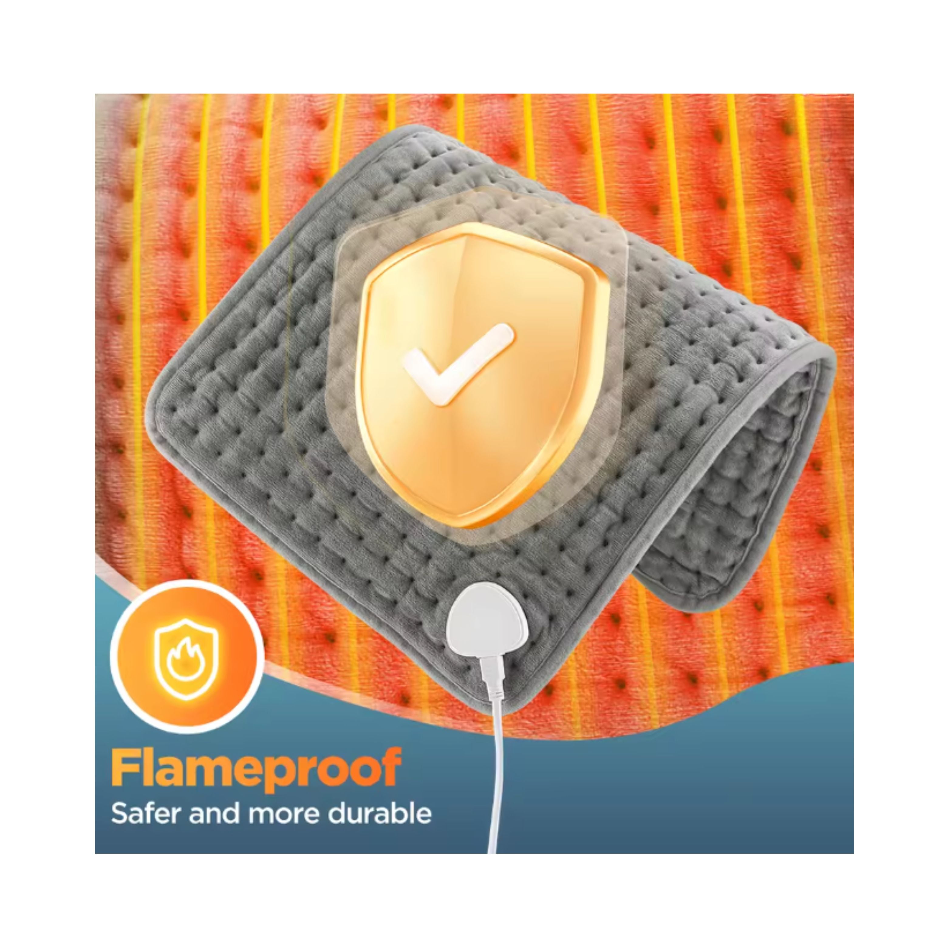 Electric Heating Pad 30×60 cm (9‑Level)