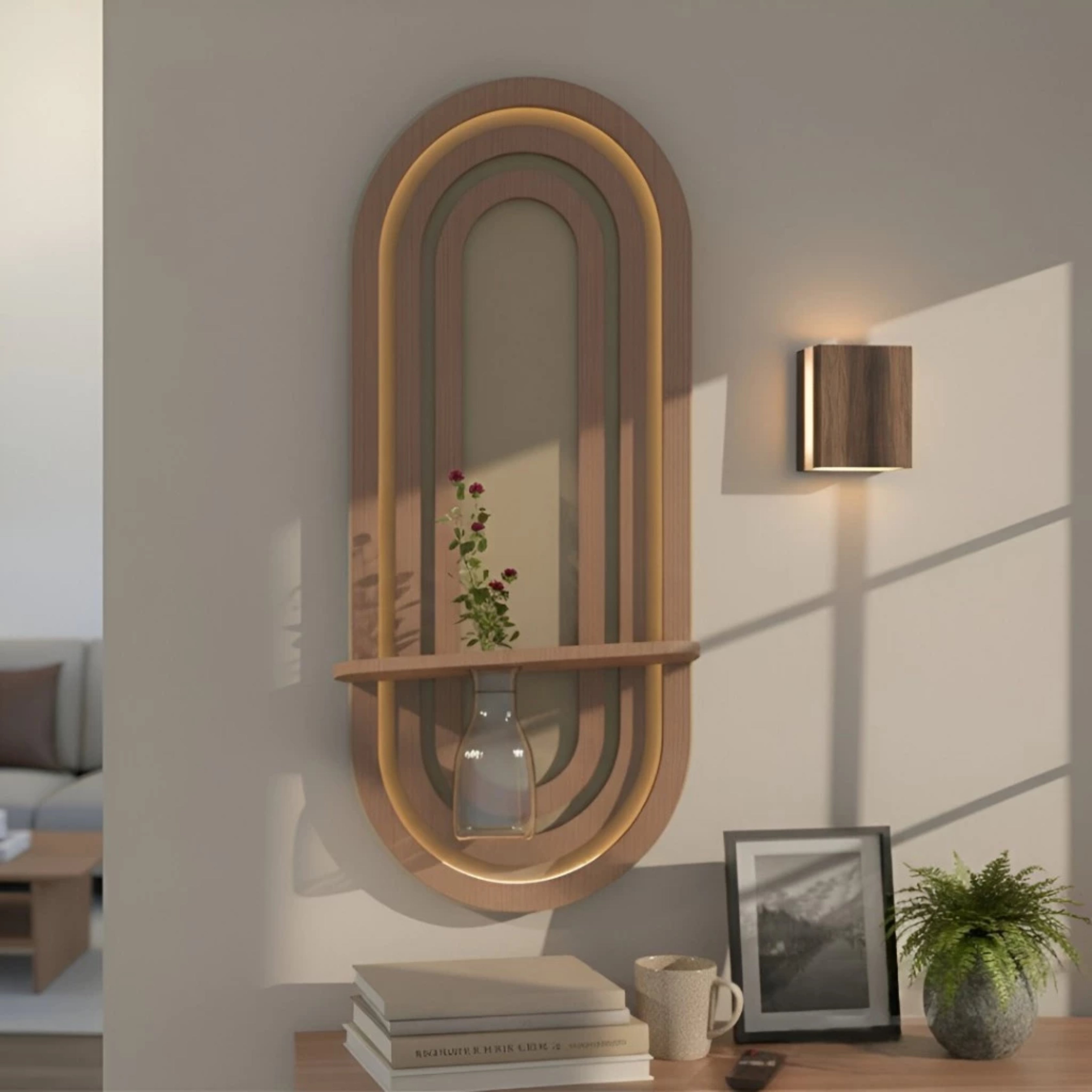 Dezayn LED Flower Frame LF-01 – Wall Light Decoration & Flower Rack Lamp