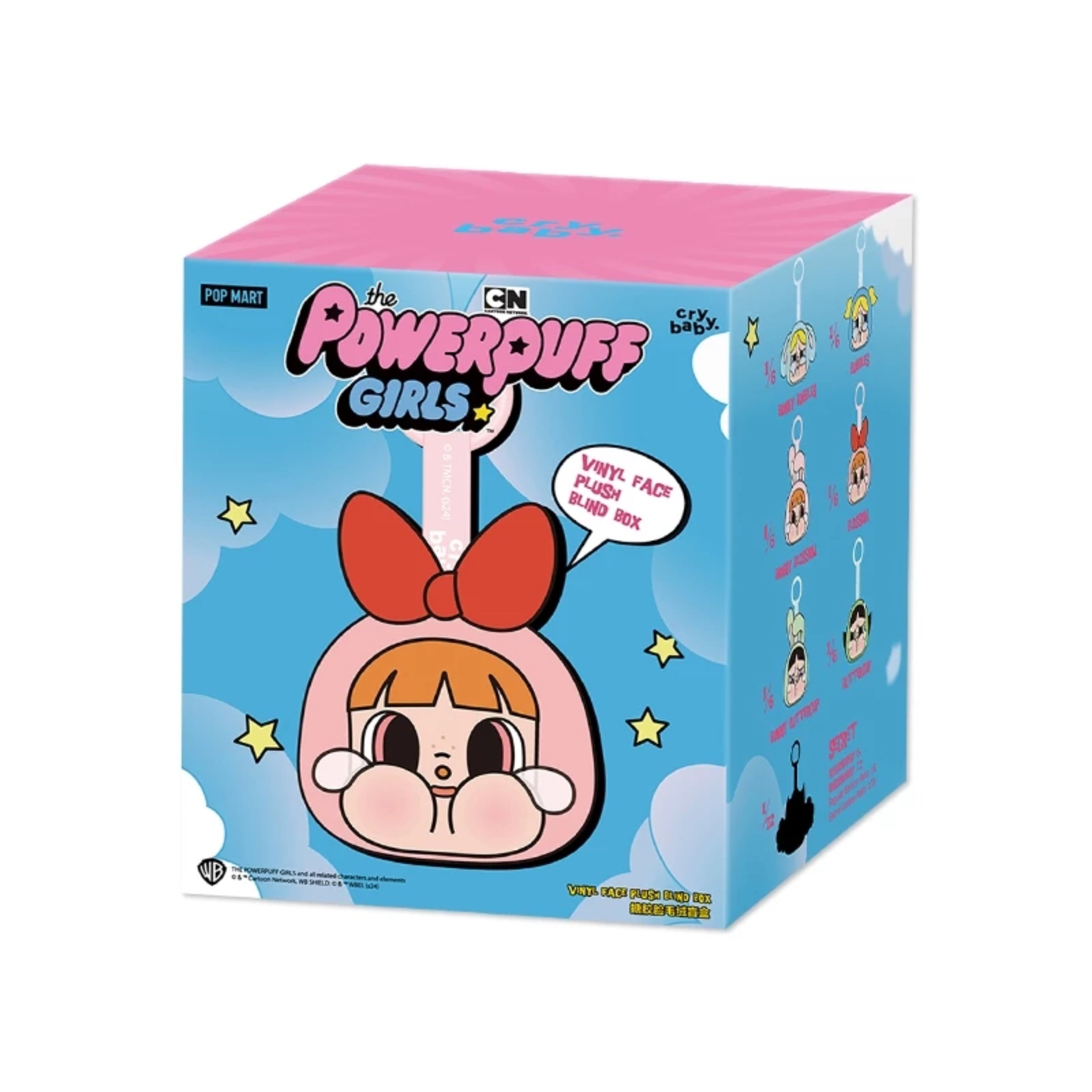 POP MART CRYBABY x Powerpuff Girls Series – Vinyl Face Plush Blind Box