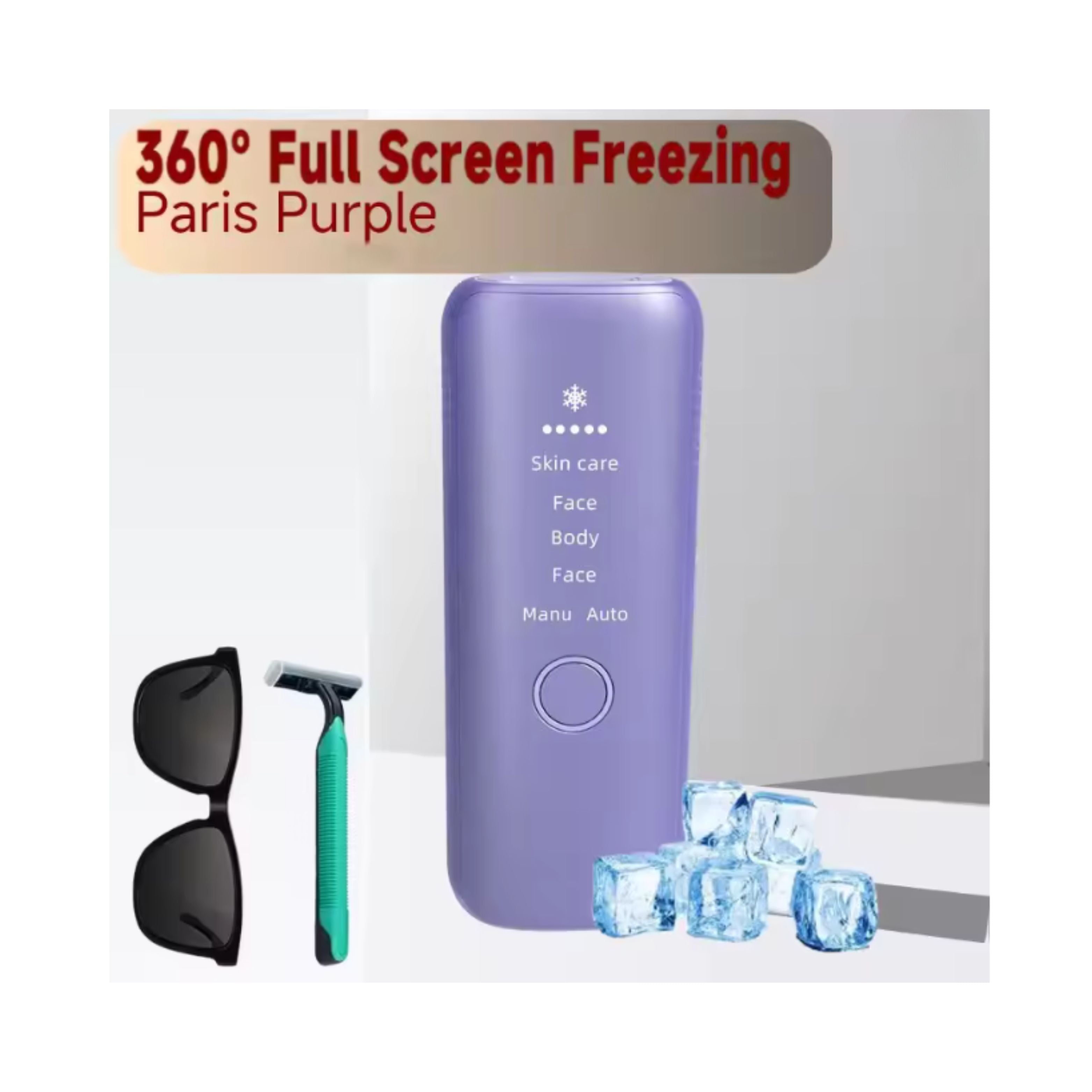 Sapphire IPL Laser Hair Removal Device