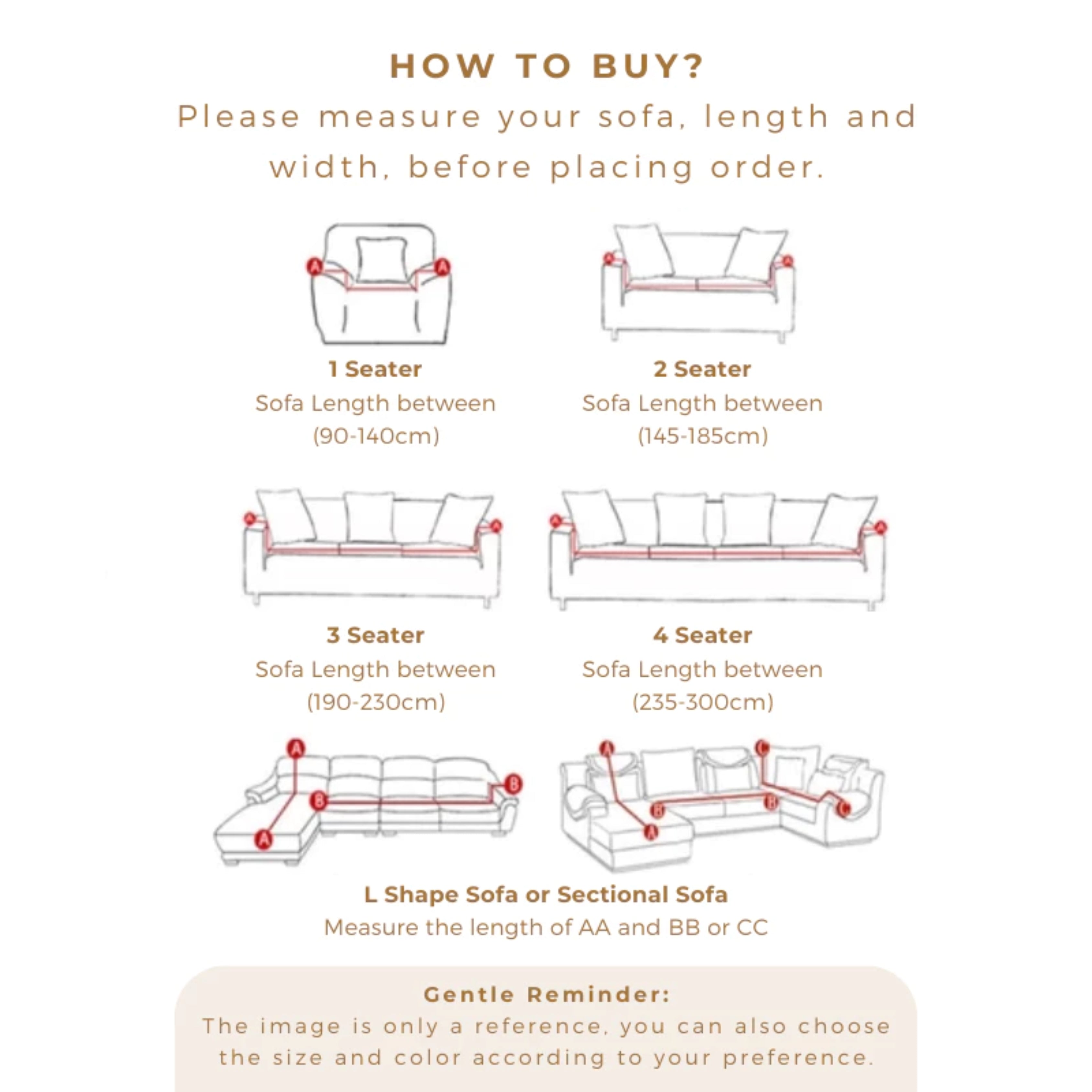 1/2/3/4 Seater Elastic Sofa Cover – Thickened Non-Slip, Anti-Cat Scratch, Washable Couch Protector